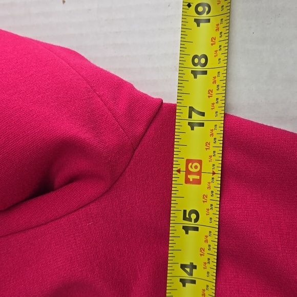 Ruffle Collar Pink Jacket M - Picture 6 of 8